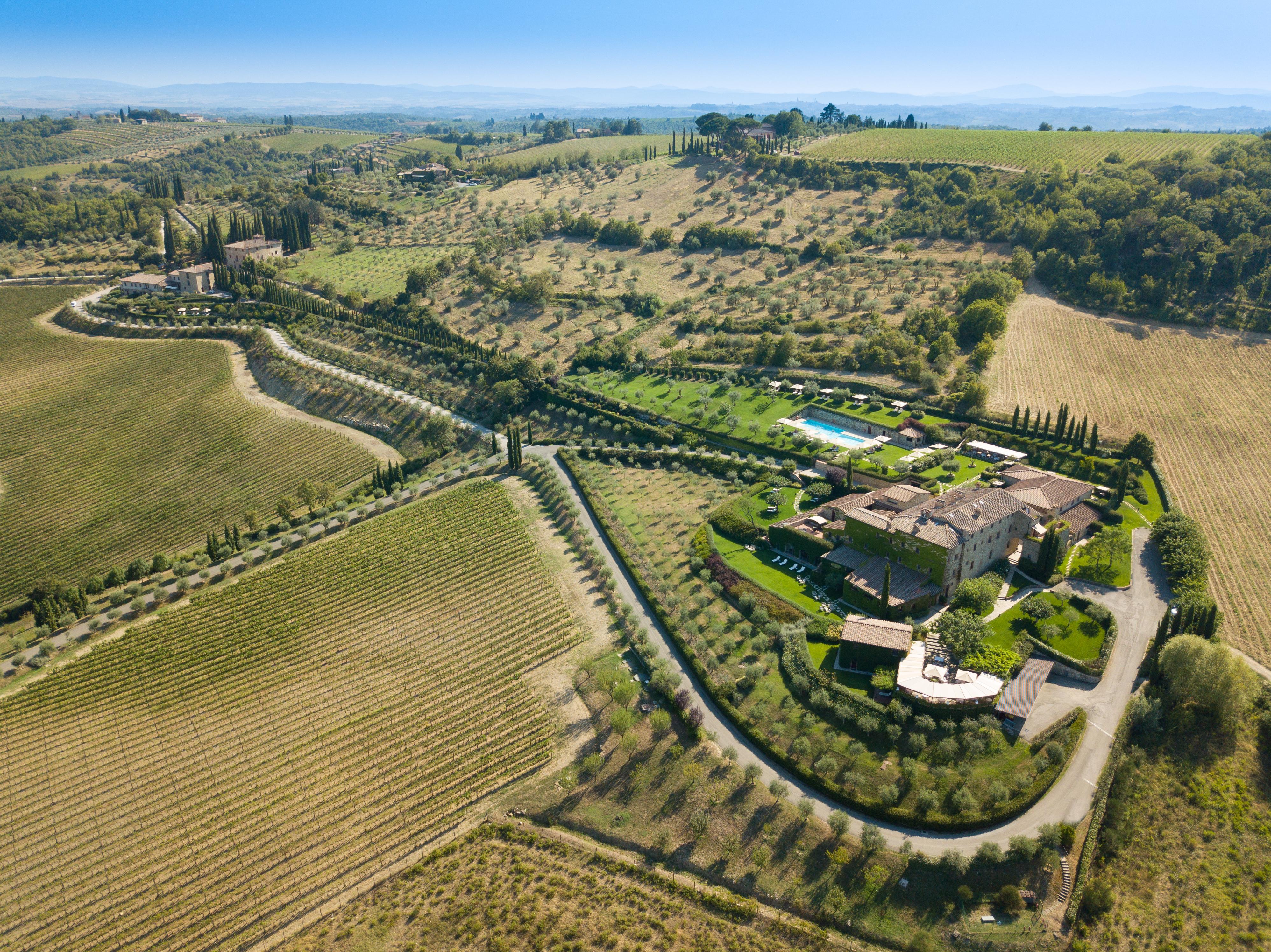 Hotel Le Fontanelle Castelnuovo Berardenga Extérieur photo